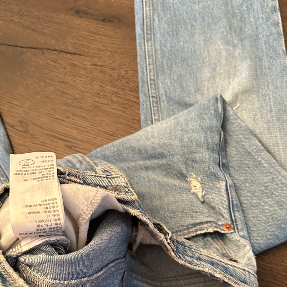 Abercrombie & Fitch Women’s Denim Jeans in Light Blue - Picture 5 of 5